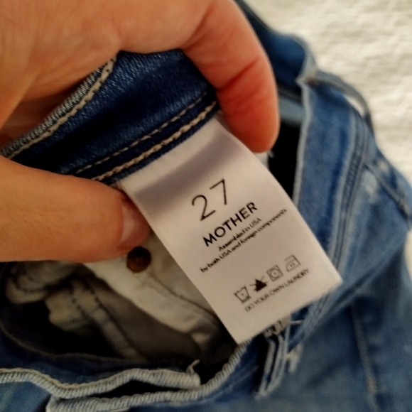 Mother The Weekender in Graffiti Girl Sz 27 - Picture 10 of 12